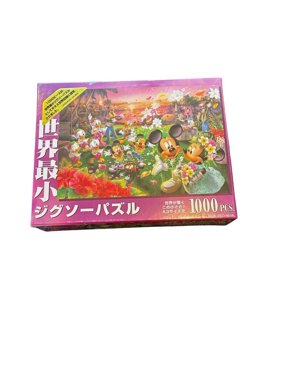Tenyo Disney Hawaiian Wedding Dream 1000 Micro Piece Puzzle DW-1000-361 Japan